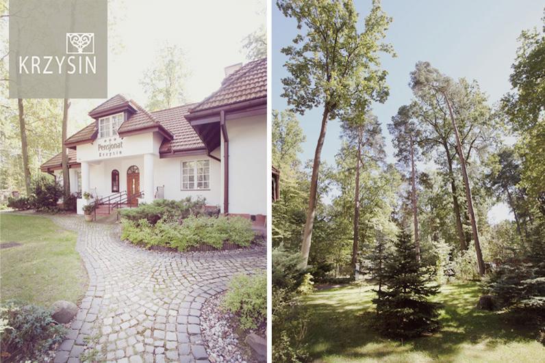 Krzysin Hotel Podkowa Leśna Eksteriør billede
